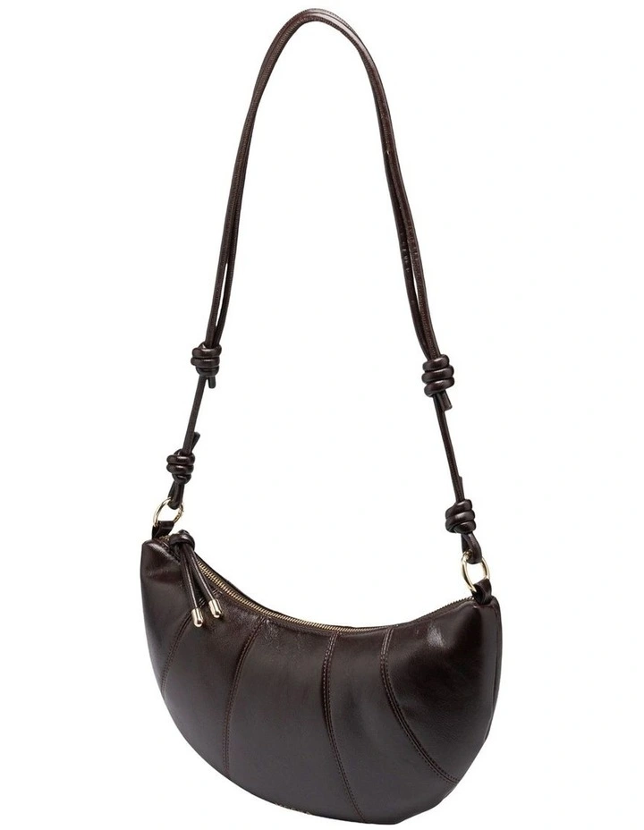Mocha Selene Shoulder Bag - Fig image 2