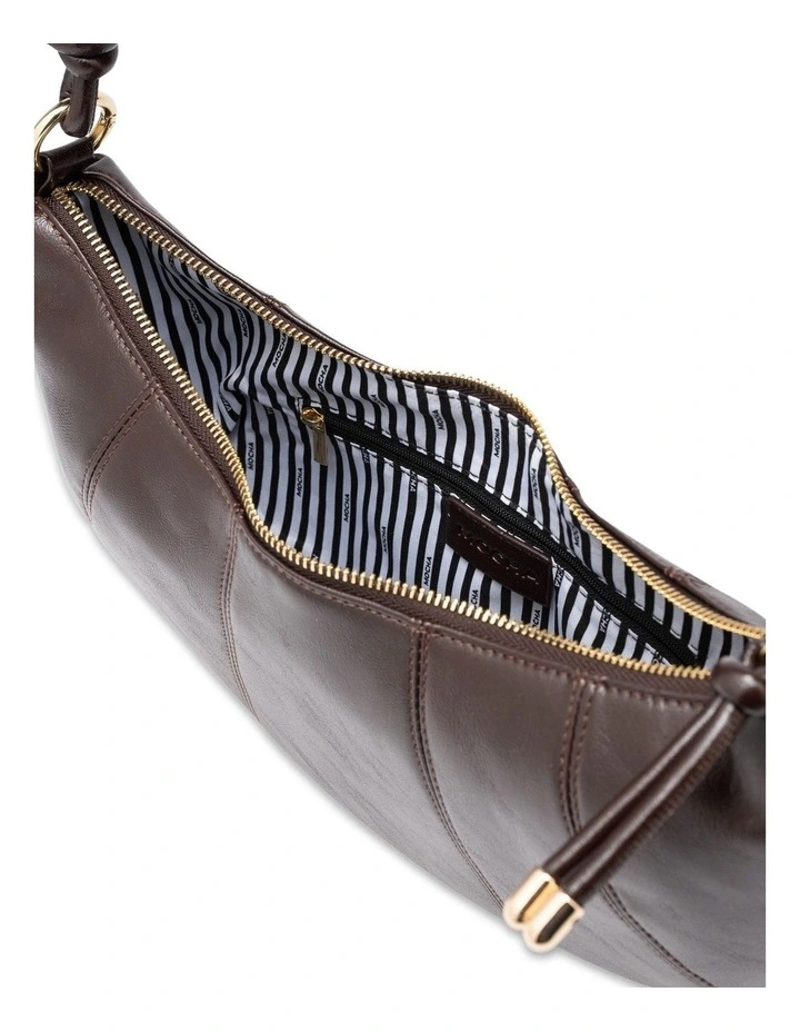 Mocha Selene Shoulder Bag - Fig image 3