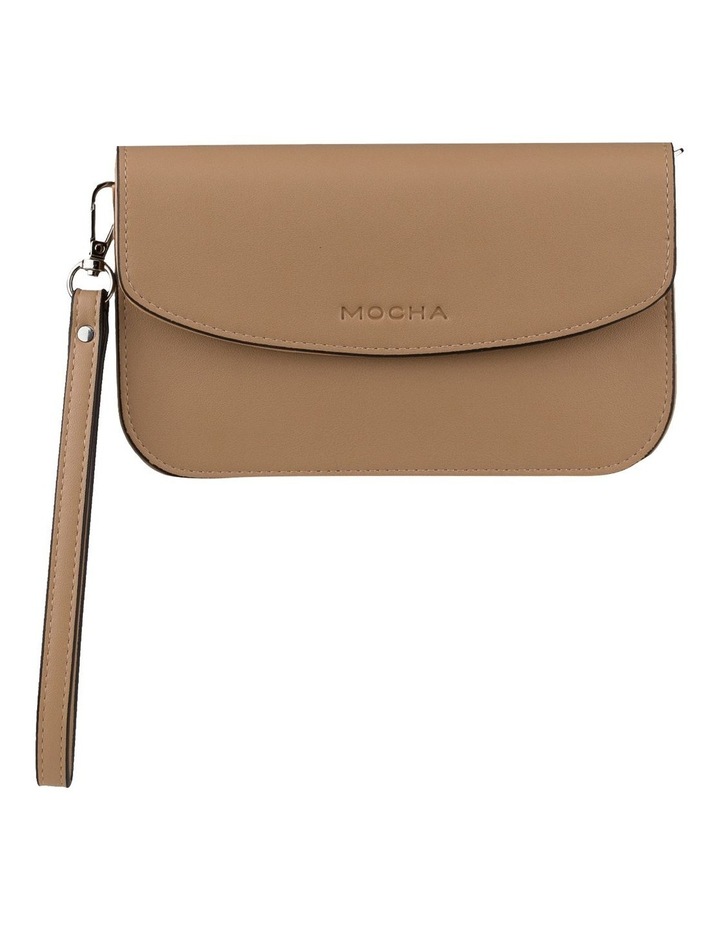 Mocha clutch bag clearance