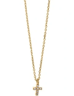 Gregio Tiny Shiny With Evil Eye & Heart Silver Necklace