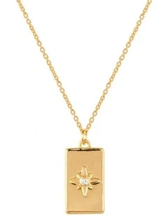 April Necklace in Gold