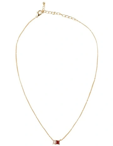Celestial Necklace in Red