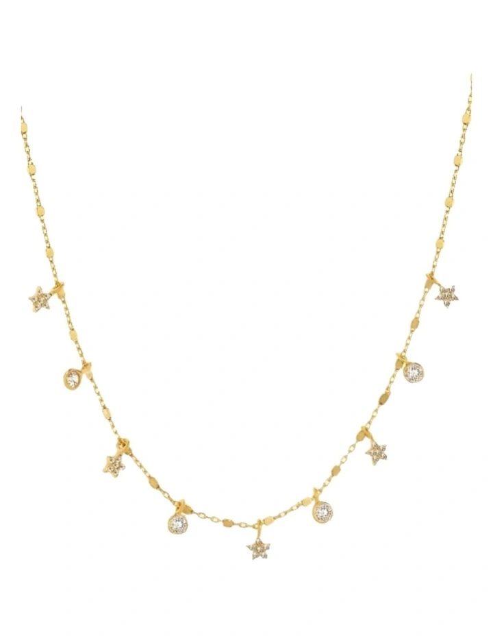 Gold Plated Necklace in Gold image 1