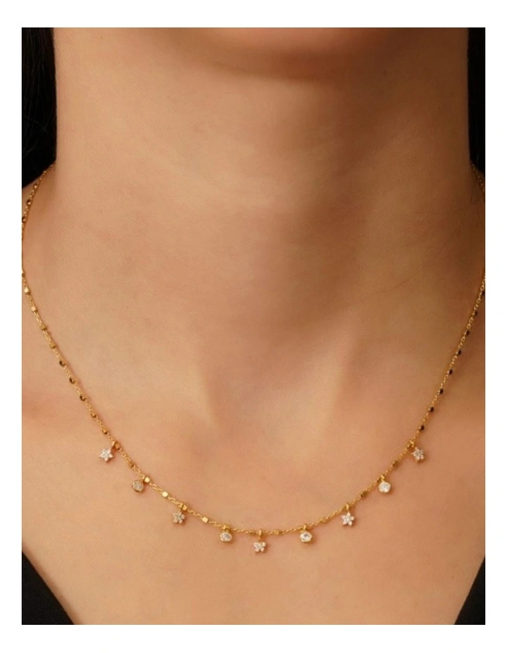 Gold Plated Necklace in Gold image 2