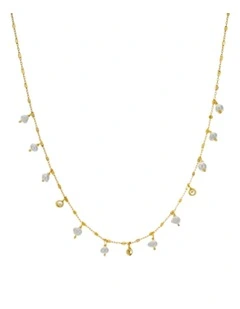 Simply Me Tiny Shiny Necklace in Gold