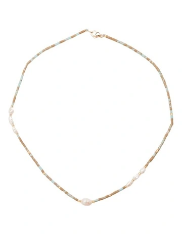 Selena Necklace African in Turquoise