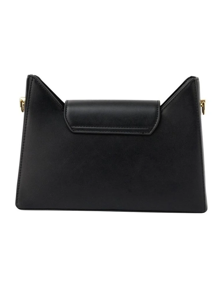 Tessa Shoulder Bag in Black image 3