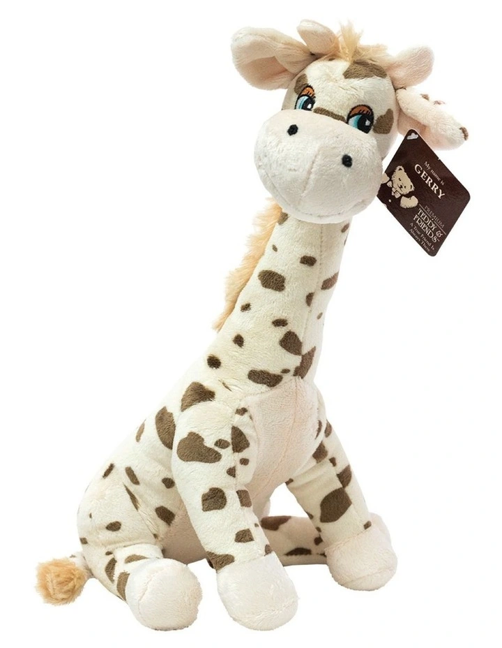 Teddy And Friends Gerry Giraffe Brown 