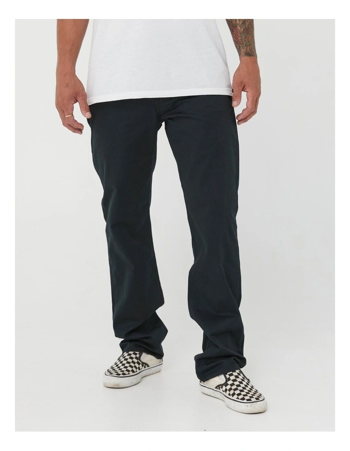 Solver Light Weight Pants in Black image 1