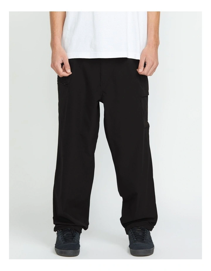 Tokyo True Sense Cargo Pants in Black image 1