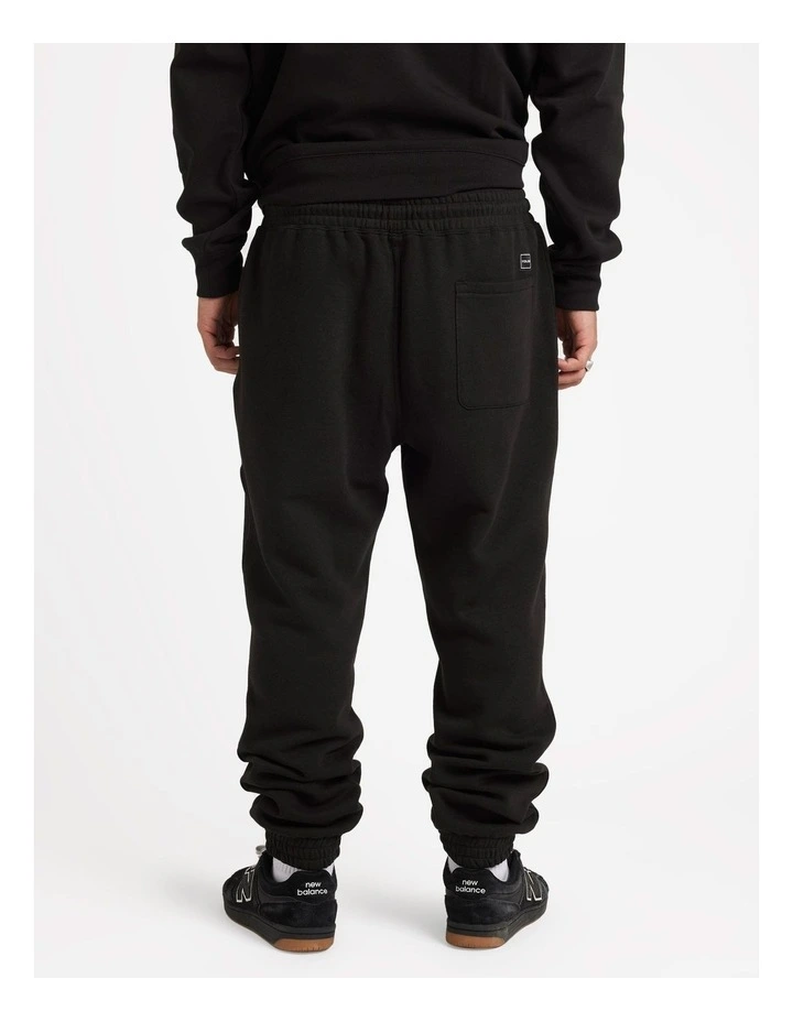 Vologo Fleece Pants in Black image 2