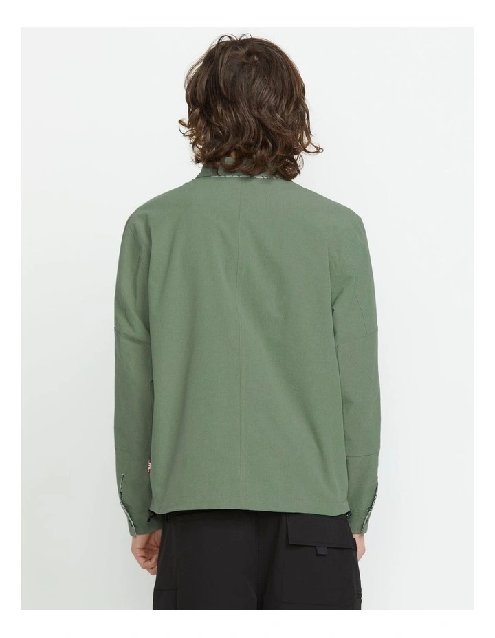 Tokyo True Sense Reversible Coach Jacket in Green image 2