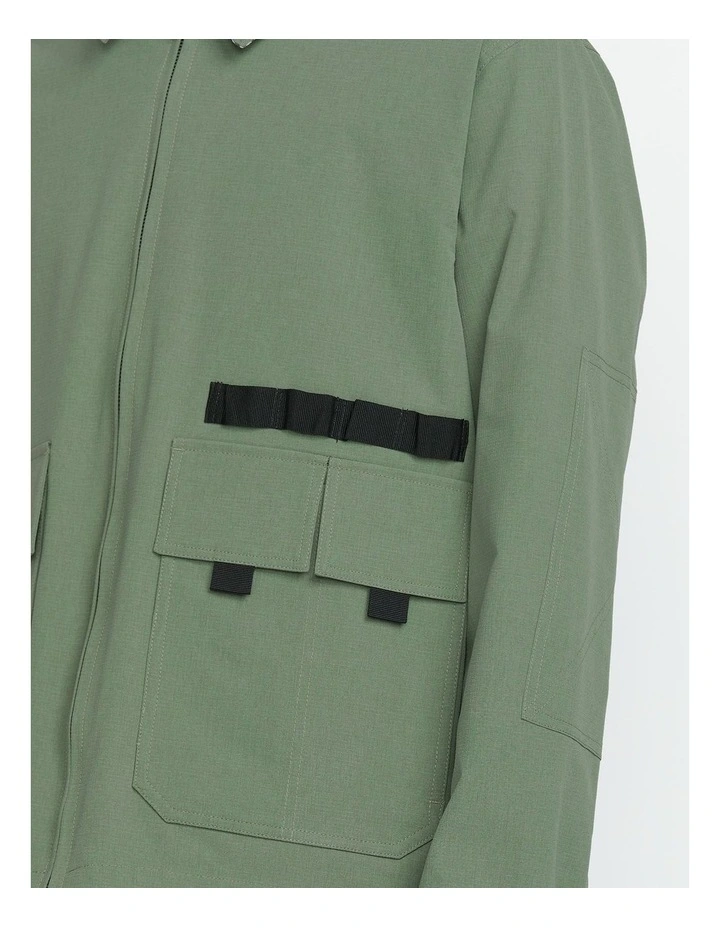 Tokyo True Sense Reversible Coach Jacket in Green image 4