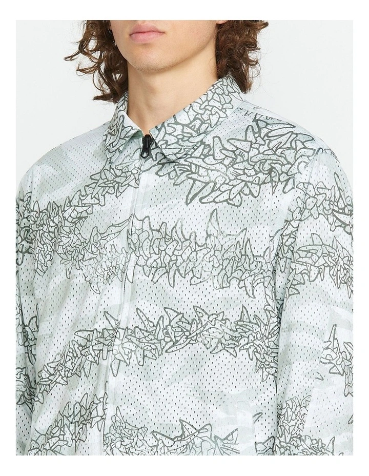 Tokyo True Sense Reversible Coach Jacket in Green image 5