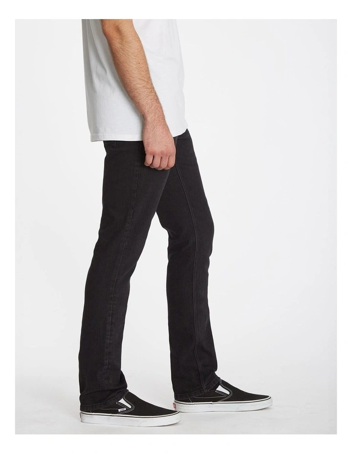 Vorta Denim Jeans in Black image 3