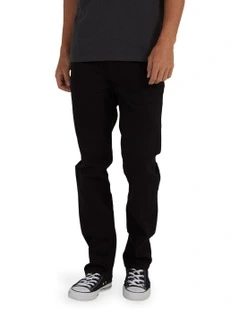 Solver Denim Jeans in Black