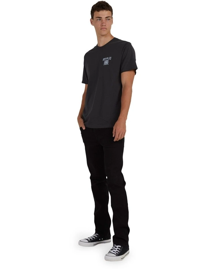 Solver Denim Jeans in Black image 4