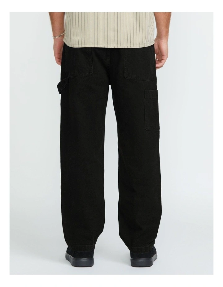 Kraftman II Denim Jeans in Black image 2