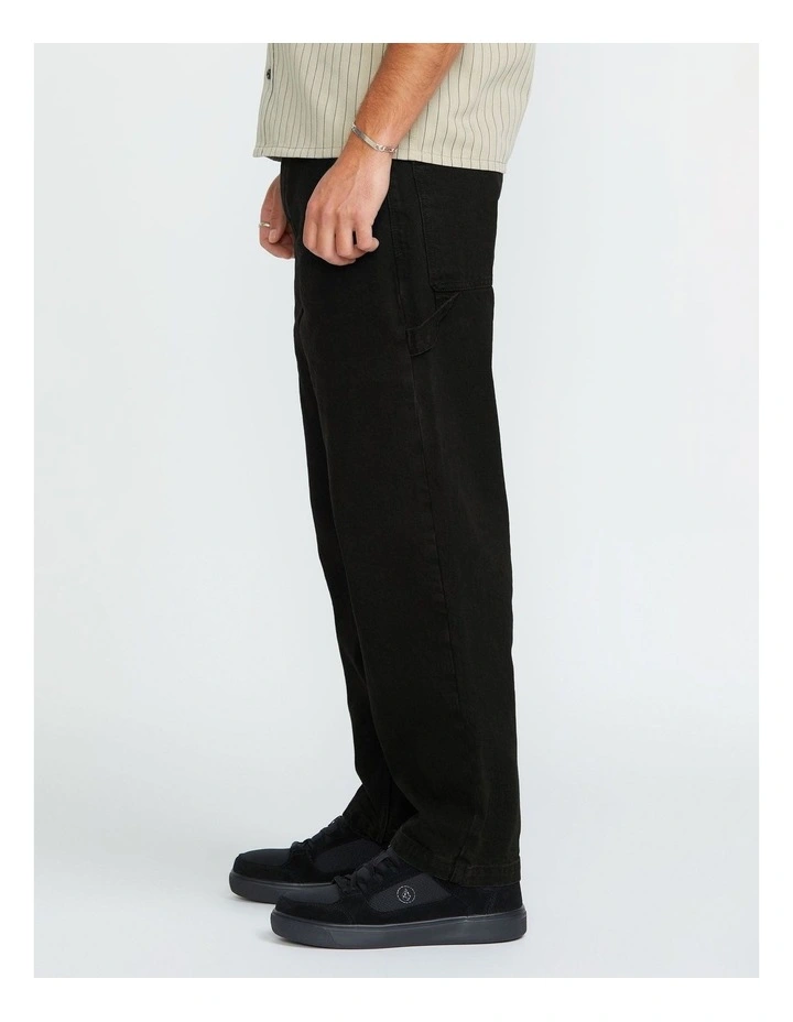 Kraftman II Denim Jeans in Black image 3