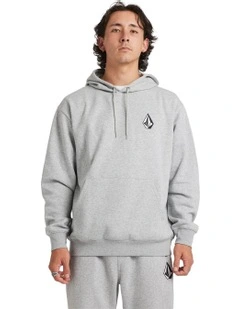 Vologo Pullover Hoodie in Grey
