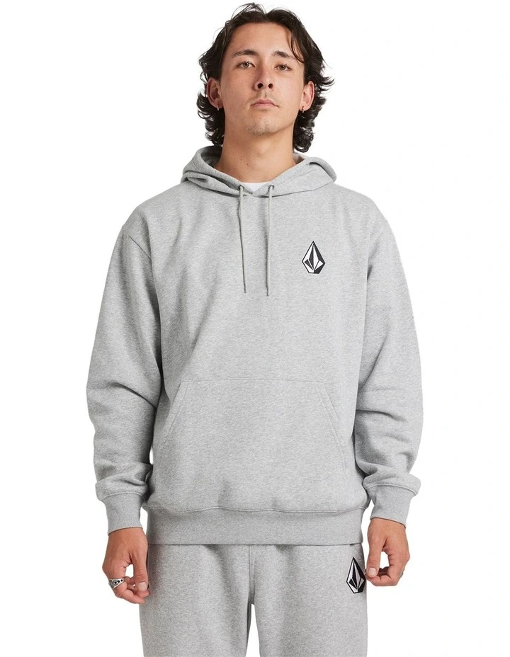 Vologo Pullover Hoodie in Grey image 1