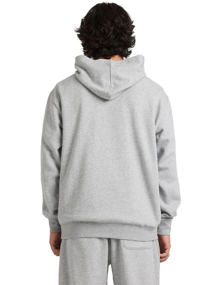 Vologo Pullover Hoodie in Grey image 2