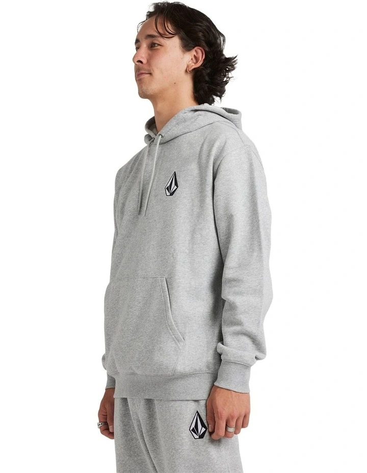 Vologo Pullover Hoodie in Grey image 3