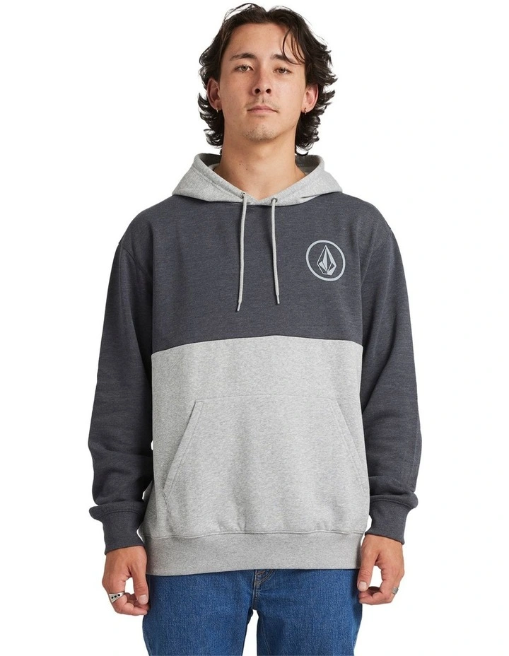 Stone Pullover Hoodie in Grey image 1