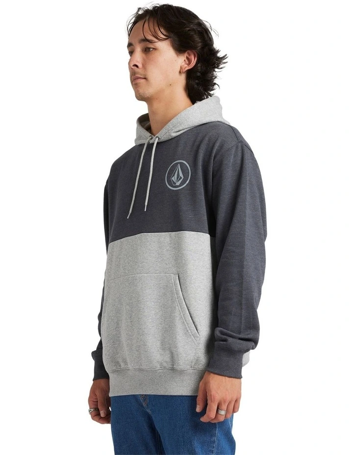 Stone Pullover Hoodie in Grey image 3