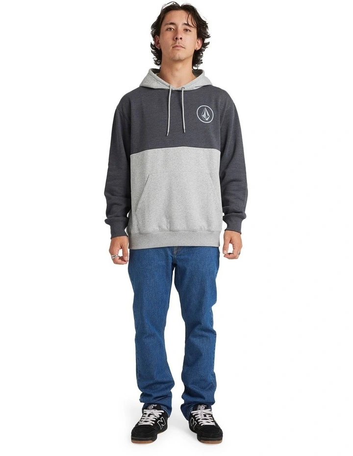 Stone Pullover Hoodie in Grey image 5