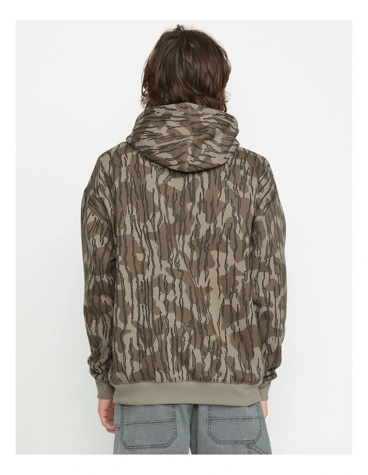 Operators Pullover Hoodie in Beige image 2