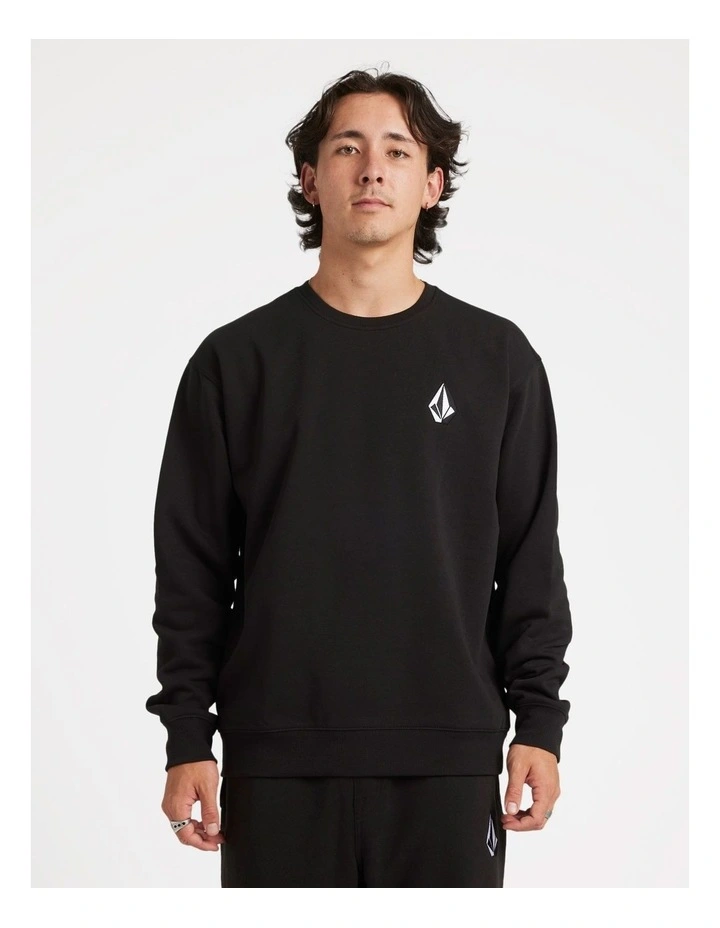 Vologo Crew Tee in Black image 1