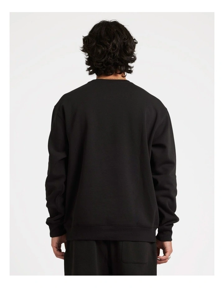 Vologo Crew Tee in Black image 2