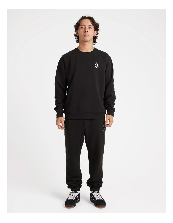 Vologo Crew Tee in Black image 5