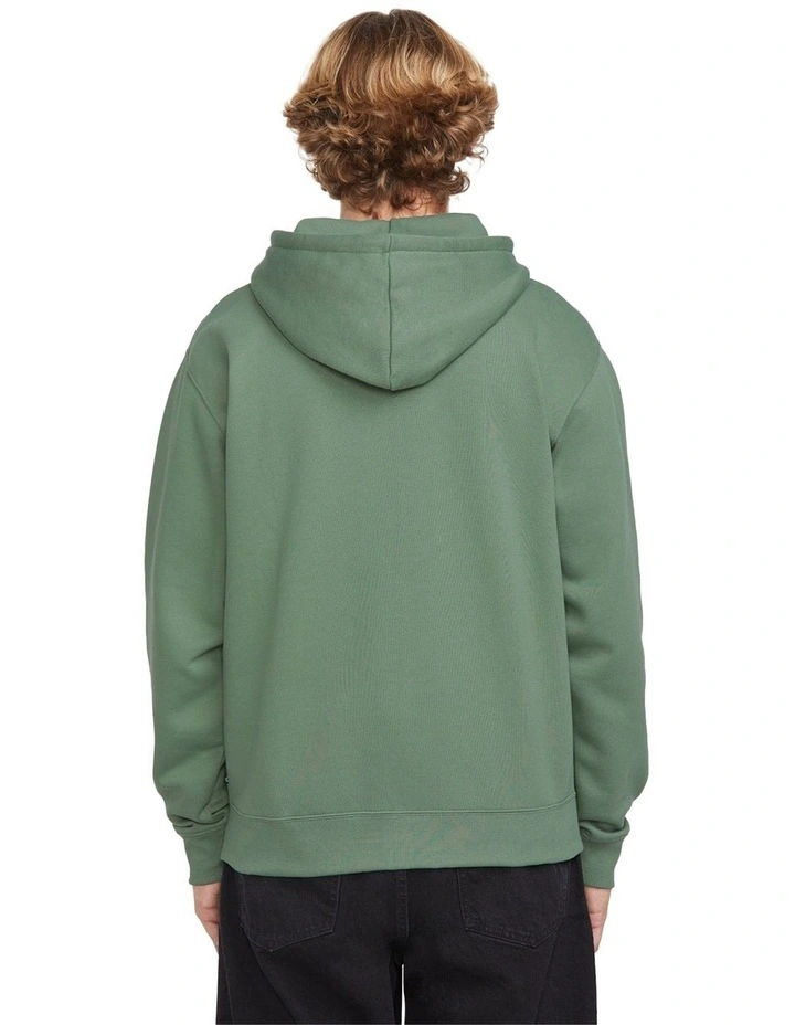 Calmstone Zip Up Hoodie in Green image 2