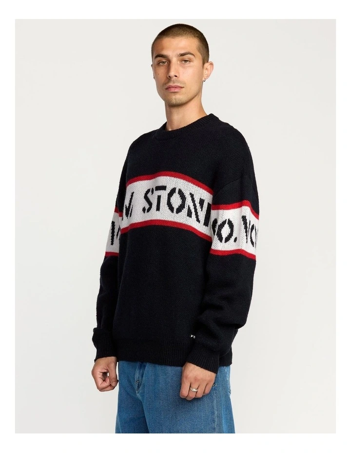 Carwash Sweater Black image 3