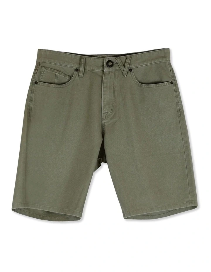 Modown Canvas 5 Pocket 20 Inch Shorts in Assorted image 1