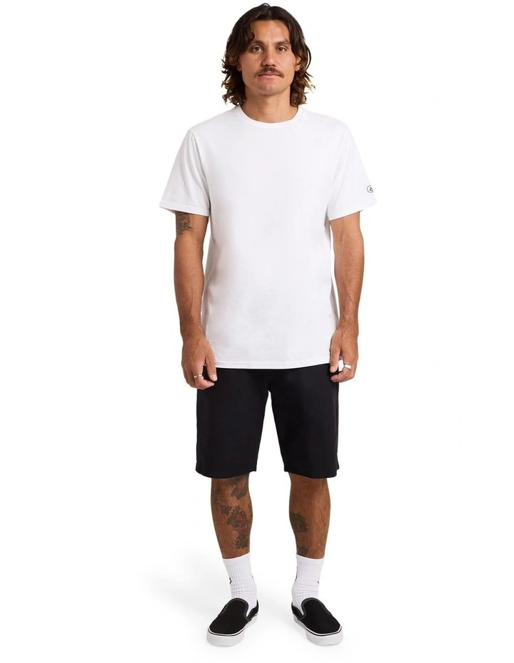 Modown Canvas 5 Pocket 20 Inch Shorts Black image 5