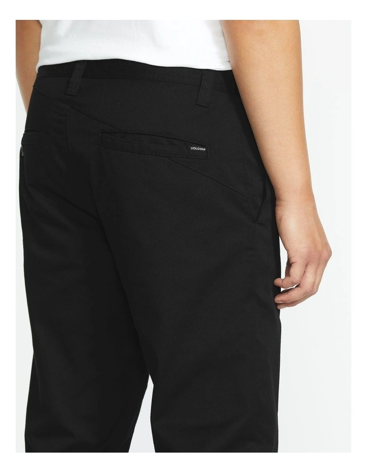 Frickin Modern Stretch Chino Pant in Black image 4