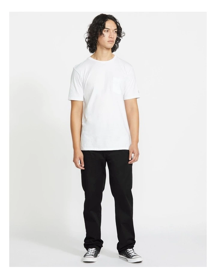Frickin Modern Stretch Chino Pant in Black image 5