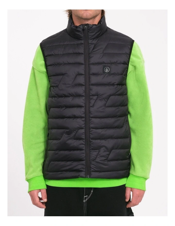 Weestone Puff Vest in Black image 1