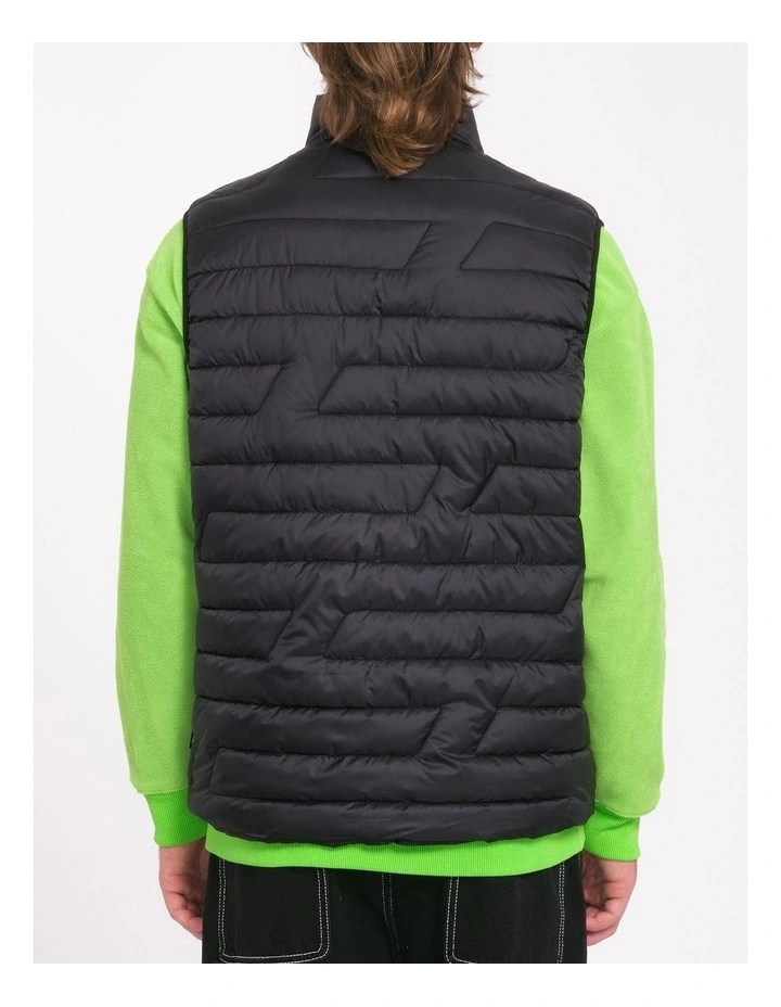 Weestone Puff Vest in Black image 2