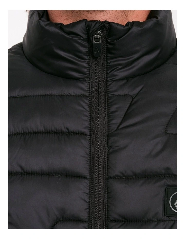 Weestone Puff Vest in Black image 4