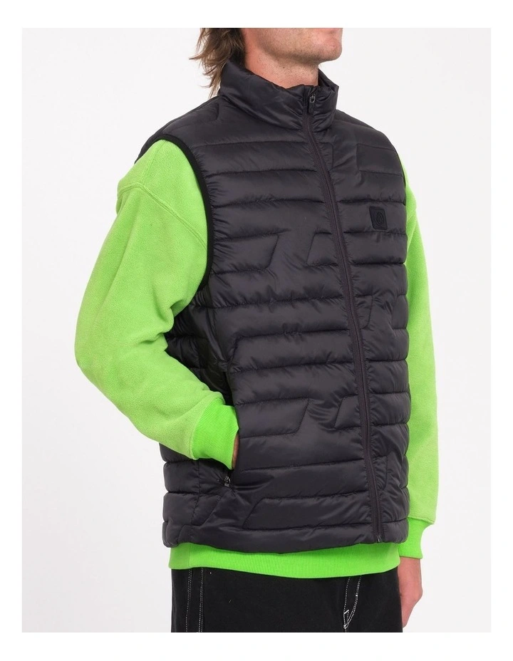 Weestone Puff Vest in Black image 5