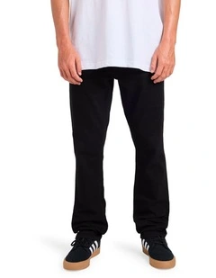V Solver Stretch Denim Jeans Black