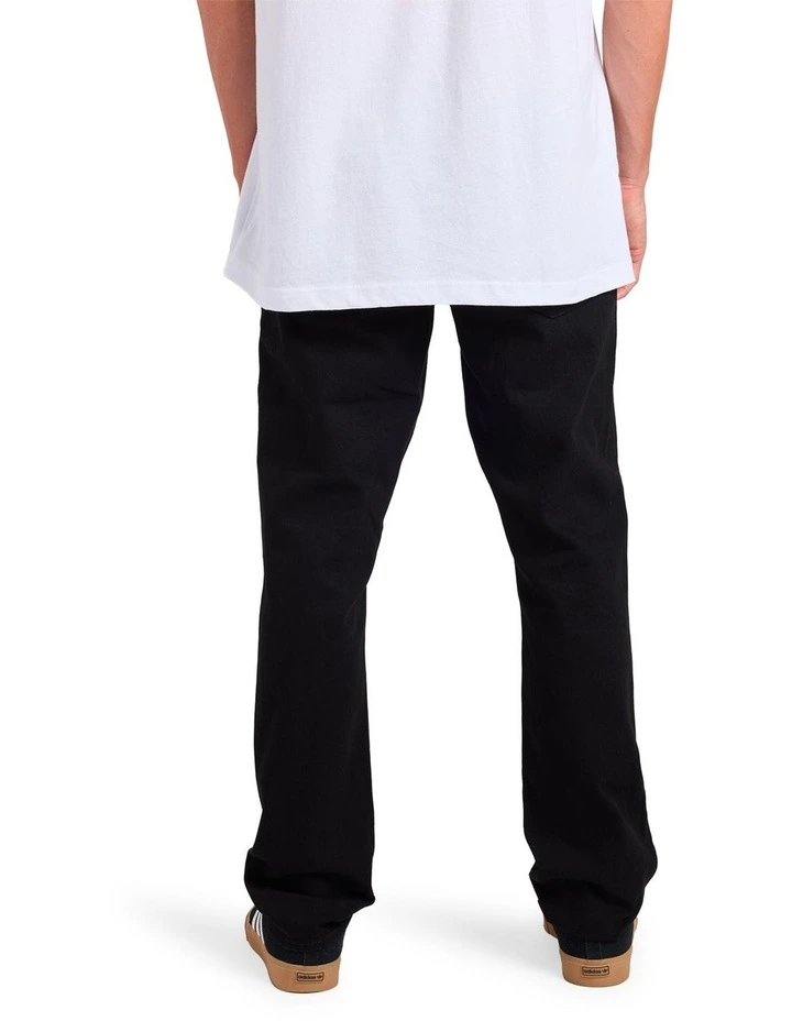 V Solver Stretch Denim Jeans Black image 2