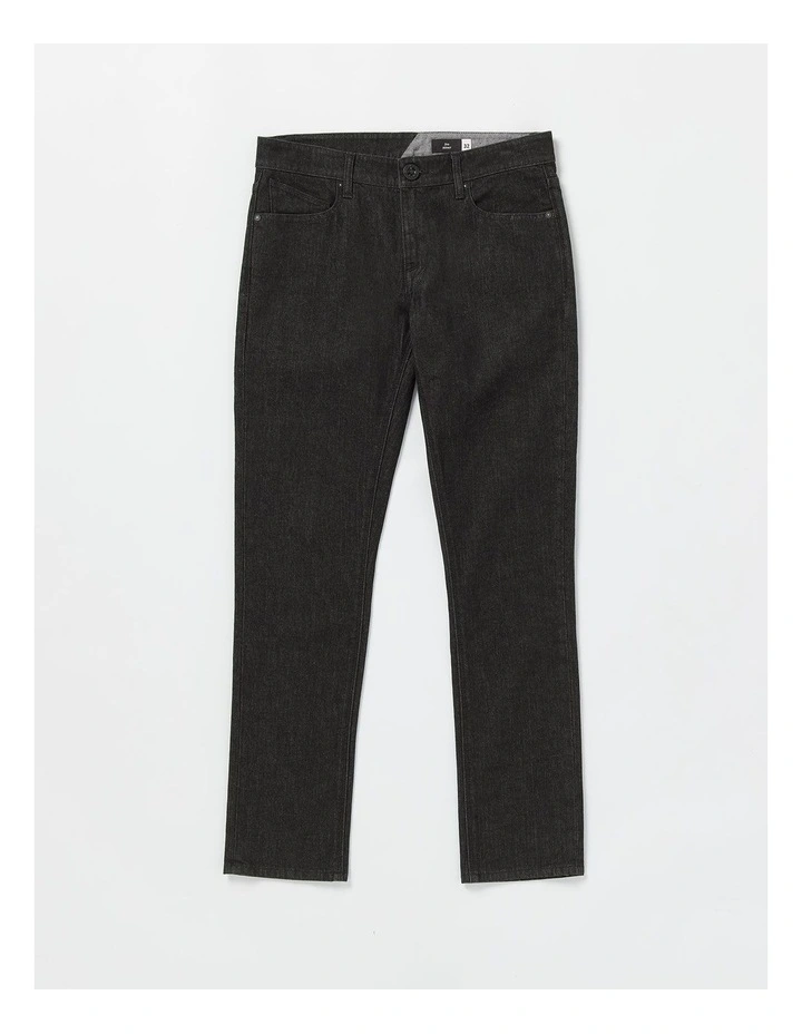 Solver Stretch Denim Jeans in Black image 1