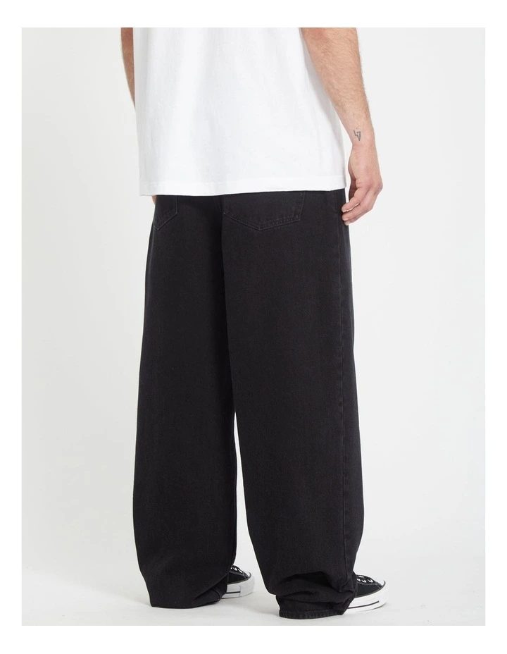 Chillow Denim Jeans in Black image 2