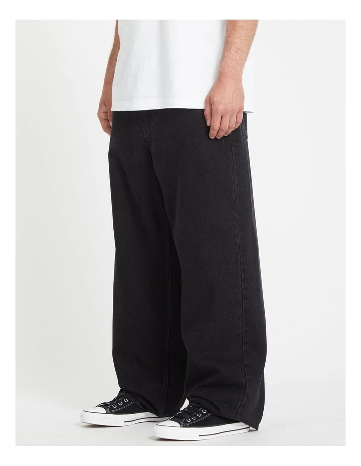 Chillow Denim Jeans in Black image 3