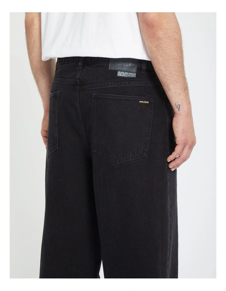 Chillow Denim Jeans in Black image 4